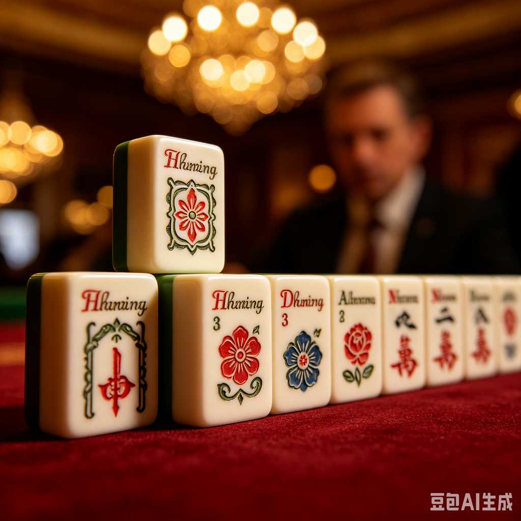 fashionable mahjong game set